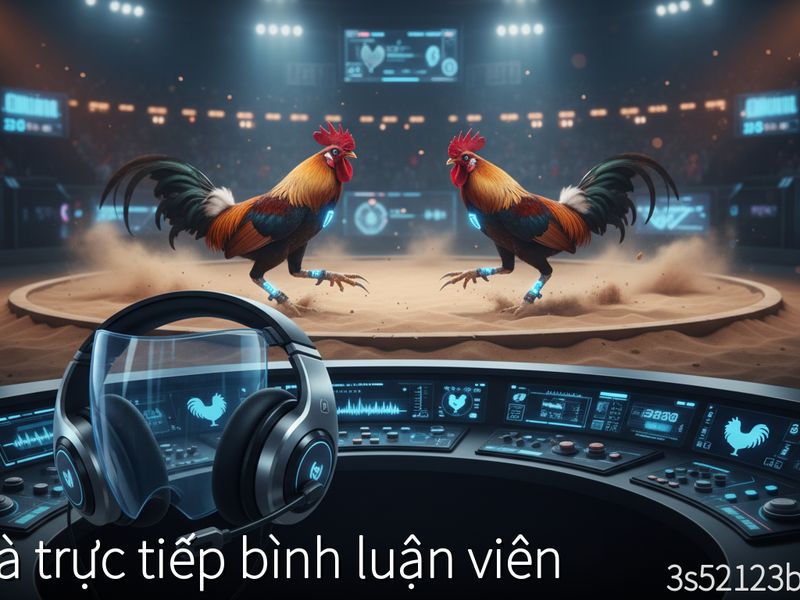 Đá gà trực tiếp bình luận viên: Trải nghiệm kịch tính như ngồi tại trường gà 2026