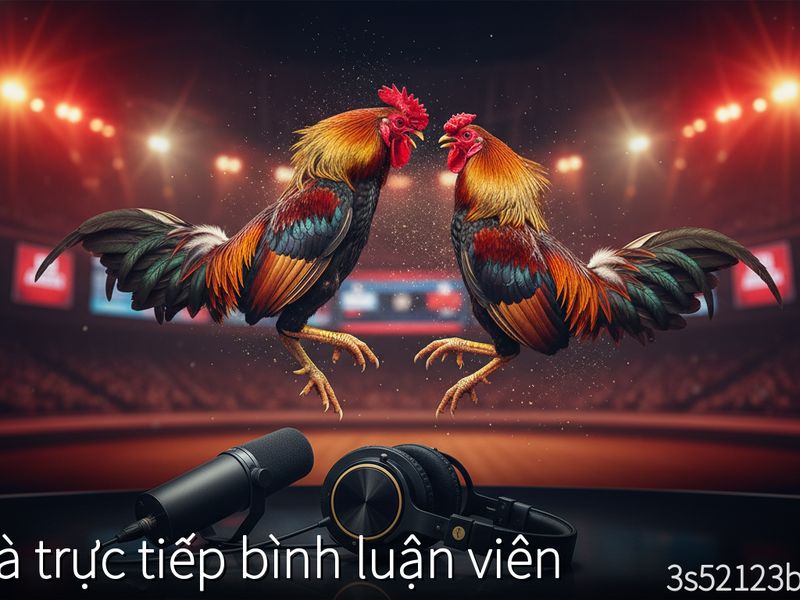 Xem lịch thi đấu đá gà trực tiếp cùng bình luận viên tiếng Việt đầy kịch tính