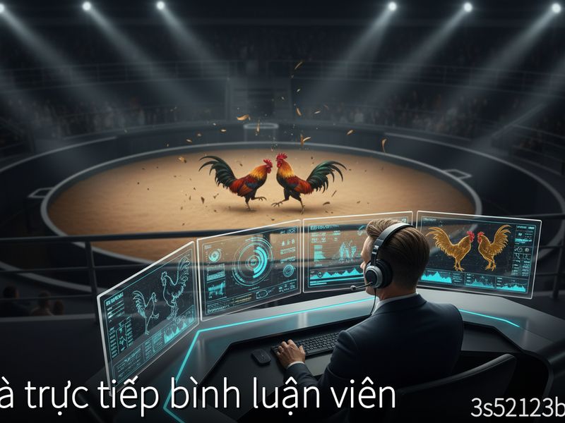 Bí quyết nghe bình luận viên đá gà trực tiếp để dự đoán kèo thắng chuẩn xác